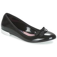 lemon jelly bow womens shoes pumps ballerinas in black