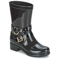 lemon jelly ella womens wellington boots in black