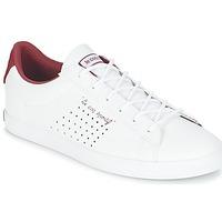 Le Coq Sportif AGATE LO FEMININE MESH women\'s Shoes (Trainers) in white