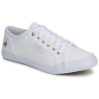 Le Coq Sportif DEAUVILLE PLUS PREMIUM women\'s Shoes (Trainers) in white