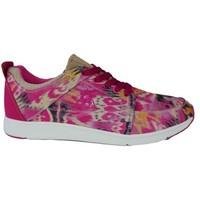 Le Coq Sportif Flore Print Low women\'s Shoes (Trainers) in white