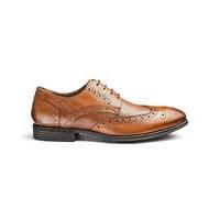 Leather Flex Formal Brogue Standard Fit