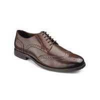 Leather Formal Brogues Extra Wide Fit