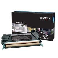 lexmark x746h2kg black original high capacity toner cartridge