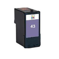 lexmark no43 colour remanufactured ink cartridge 18y0143e