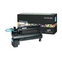 lexmark x792x1cg cyan original return program extra high capacity tone ...