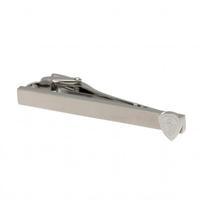 leeds united fc stainless steel tie slide