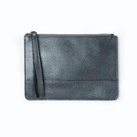 Leather Pouch (Gunmetal  / One Size)