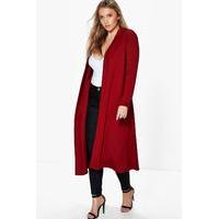 Lexi Waterfall Duster - wine