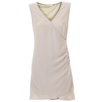 Les P\'tites Bombes LACINE women\'s Dress in BEIGE