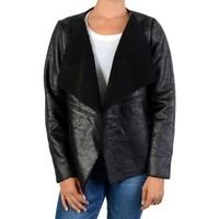 Le Temps des Cerises Jacket Aly Black women\'s Leather jacket in black