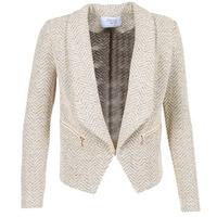 le temps des cerises marla womens jacket in beige