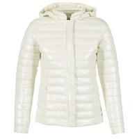 le temps des cerises icyfoil womens jacket in white