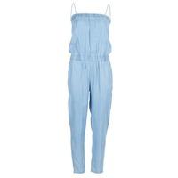 le temps des cerises seve womens jumpsuit in blue