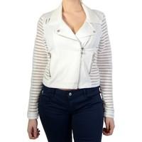 le temps des cerises jacket petronell vanilla 1107 womens jacket in wh ...