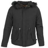 le temps des cerises amity womens parka in black