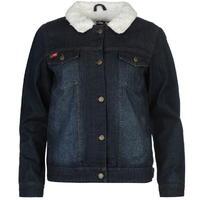 Lee Cooper Lined Denim Jacket Ladies