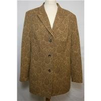 lewinger size l brown jacket lewinger brown casual jacket coat