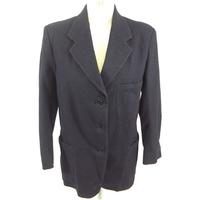Leycott Vintage Blue Single Breasted Jacket Size M