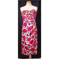 Leshgold London size 14 vintage strapless red dress