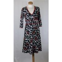 LEONA Size XS Black/Red/White Dress Leona