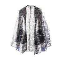 Leopard Raincoat - Size: Size 12