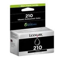 Lexmark 210 Black Return Prog Ink Cartridge