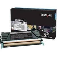 lexmark c746h3kg black high yield toner cartridge