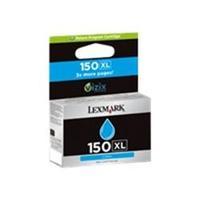 Lexmark 150XL Cyan High Yield Return Program Ink Cartridge