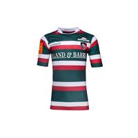 leicester tigers 201617 home ss replica rugby shirt