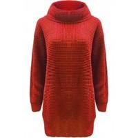 leann chunky knitted oversized jumper