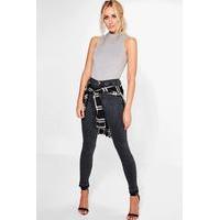 let down hem tube jeans charcoal