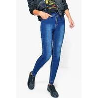 let down hem skinny jeans indigo