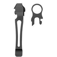 leatherman removable pocket clip and quick release lanyard ring black  ...