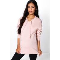 leah super soft oversized sweat blush