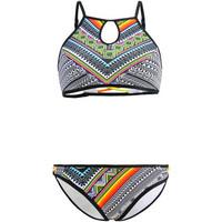 Les P\'tites Bombes 2 Pieces Multicolor Bra Swimsuit B Cup Bali 010 women\'s Bikinis in Multicolour