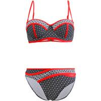 les ptites bombes 2 pieces multicolor swimsuit bandeau street 009 wome ...