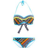 les ptites bombes 2 pieces multicolor swimsuit bandeau b cup bali 001  ...