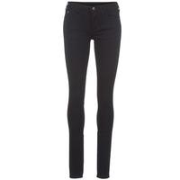 le temps des cerises ultra power womens skinny jeans in black