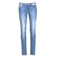 le temps des cerises 316 womens skinny jeans in blue