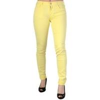 Le Temps des Cerises Jeans Basic JF316BASWLCOL Limoncelo women\'s Skinny Jeans in yellow