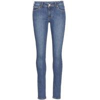 levis 711 skinny womens skinny jeans in blue