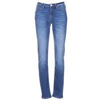 lee elly womens skinny jeans in blue