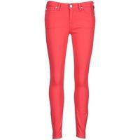 Lee SCARLETT CROPPED women\'s Skinny Jeans in red