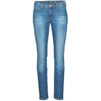 lee emlyn womens skinny jeans in blue