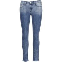 lee scarlett tuxedo womens skinny jeans in blue