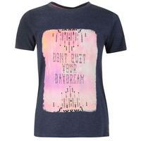 Lee Cooper Photo Crew T Shirt Ladies