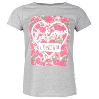 lee cooper floral print t shirt ladies