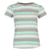 lee cooper yarn dye crew tshirt womens