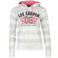 Lee Cooper Textured AOP Over The Head Hoody Ladies